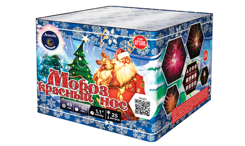  Батарея салютов Мороз Красный Нос  в Владимире